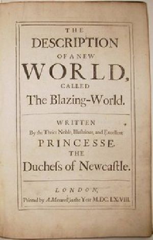 [Gutenberg 51783] • The Description of a New World, Called the Blazing-World